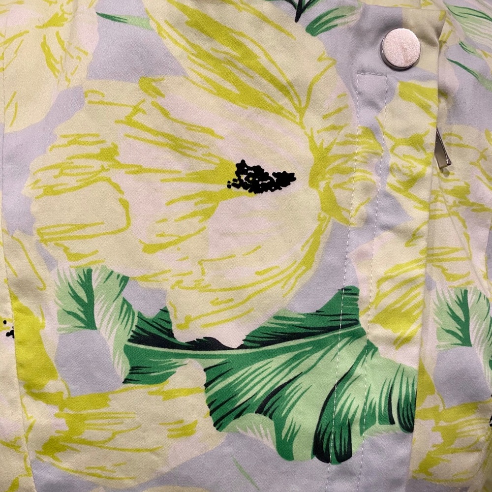 FRENCH CONNECTION Floral Asymmetrical Zip Jacket - Picture 3 of 7